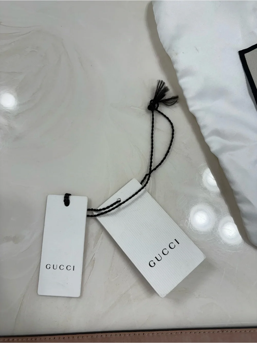 Gucci kids Large Navy /Black Leather Belt with Silver classic Double G Buckle